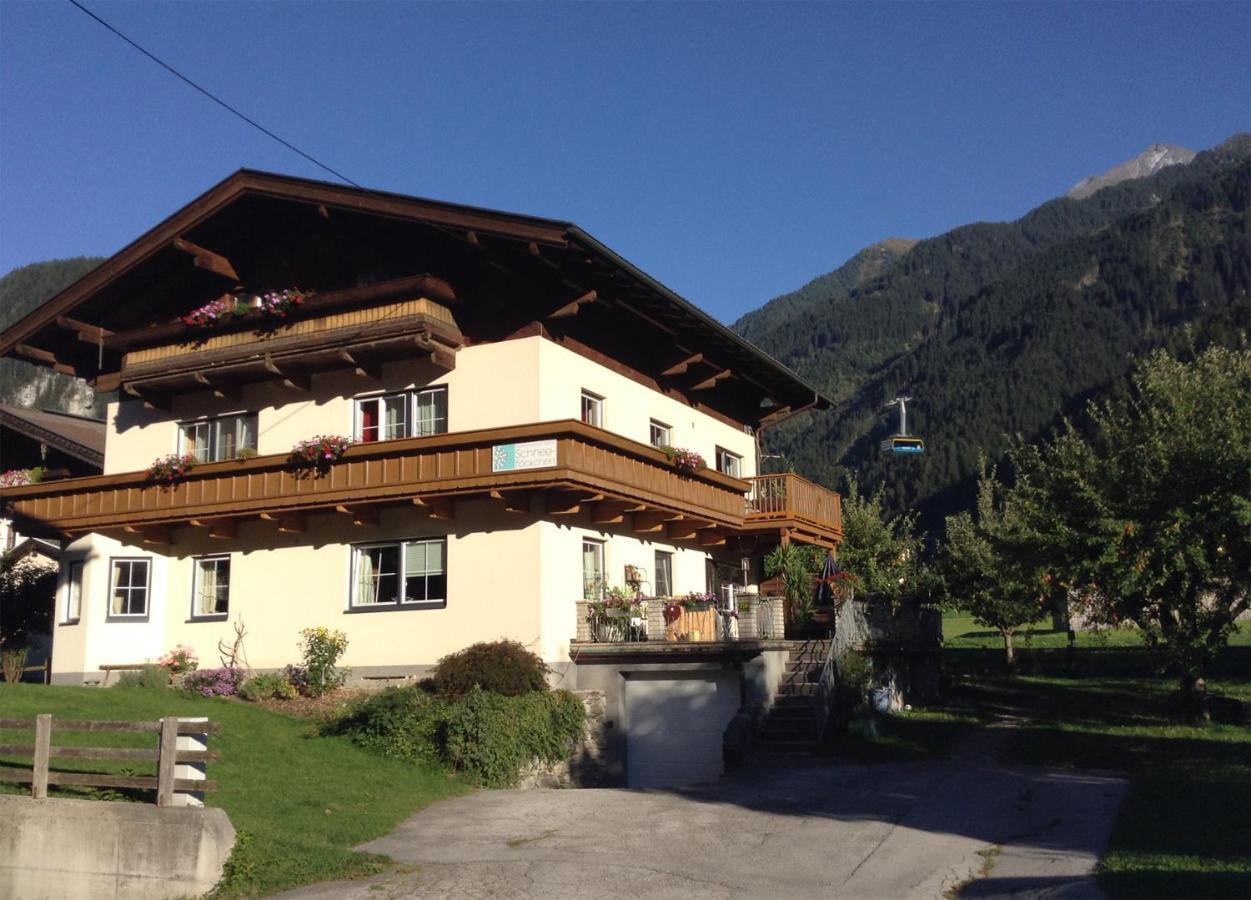 Appartement Schneefloeckchen Mayrhofen Ngoại thất bức ảnh